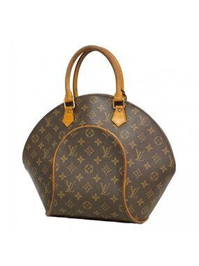 Louis Vuitton Handbag Monogram Ellipse MM Brown